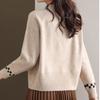 Sweater for Women Autumn Winter Thickened Pullover Warm Knitted Stretchy Long Sleeve Oversize Jumper Tops