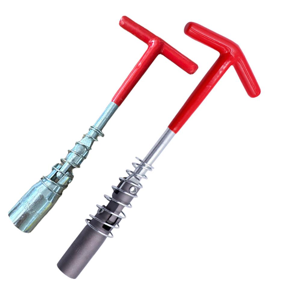 

14мм/16мм/21мм Инструмент для снятия свечей зажигания Удлиненная торцевая головка Ключ для свечей зажигания Инструмент для снятия с универсальным шарниром для инструмента для авторемонта 14mm