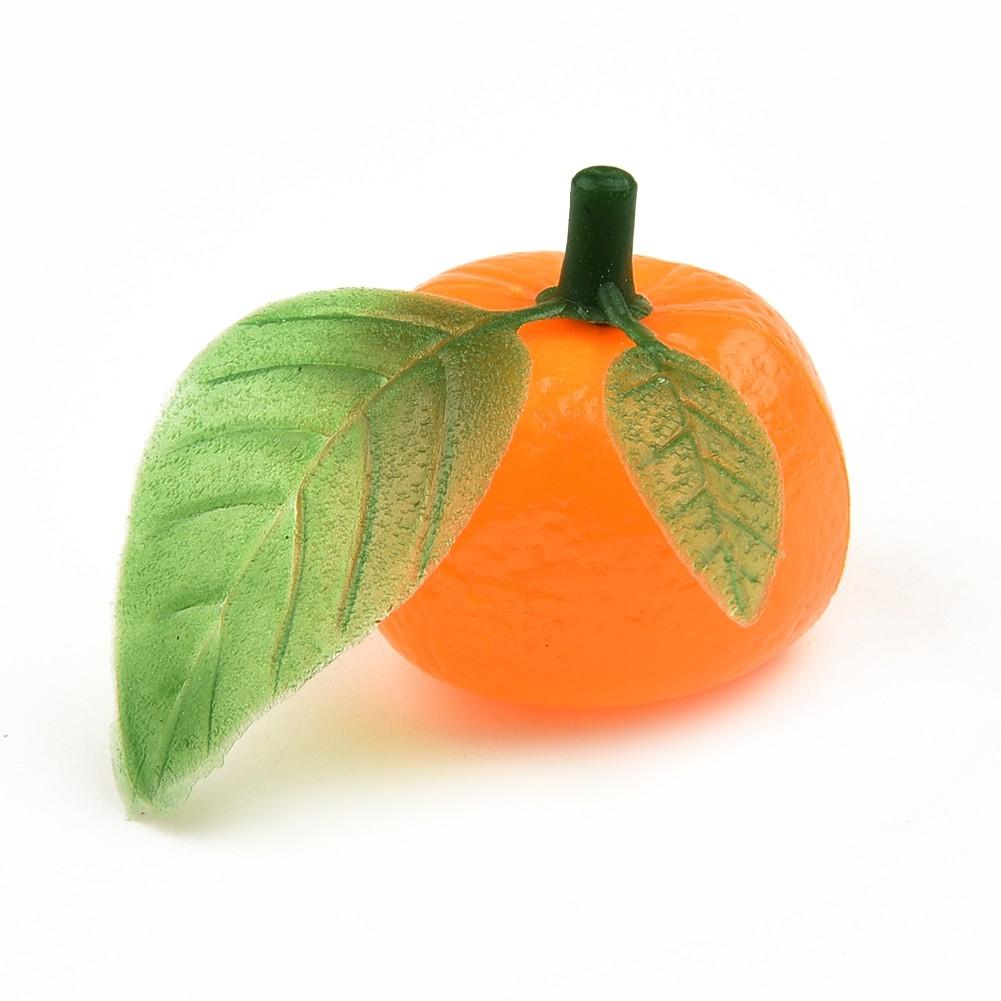 Set of 20 Artificial Orange Fruits Lifelike Simulation for Home Display