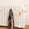 Pack of 20 Sturdy Plastic Radiator Hook Designed for Strong Hold of Clothes Towels with Easy Mounting