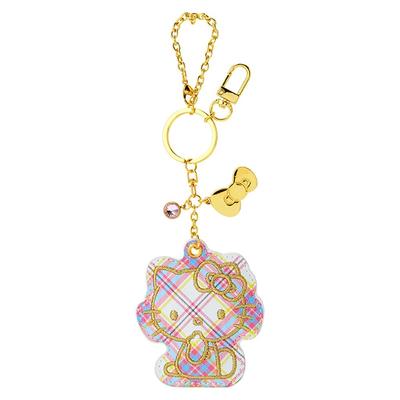 Sanrio Hello Kitty Kleid Tartan Design Serie Taschenanhänger, 8,1 x 7,2 x 1,6 cm, Charakter 371335