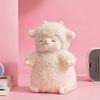 Lamb Plush Doll Kawaii Sweet White Pink Sheep Hold Tulip Flower Soft  Stuffed Animal Doll Sheep Wuggy Cartoon Plushie Toy