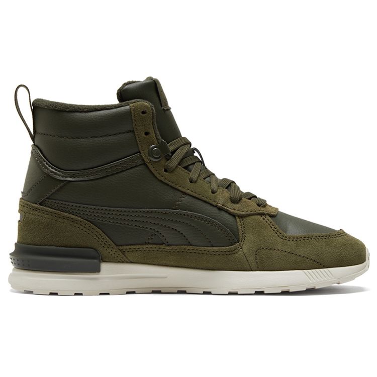 Puma Graviton Mid Unisex Forest Night Green Sneakers 383204-02