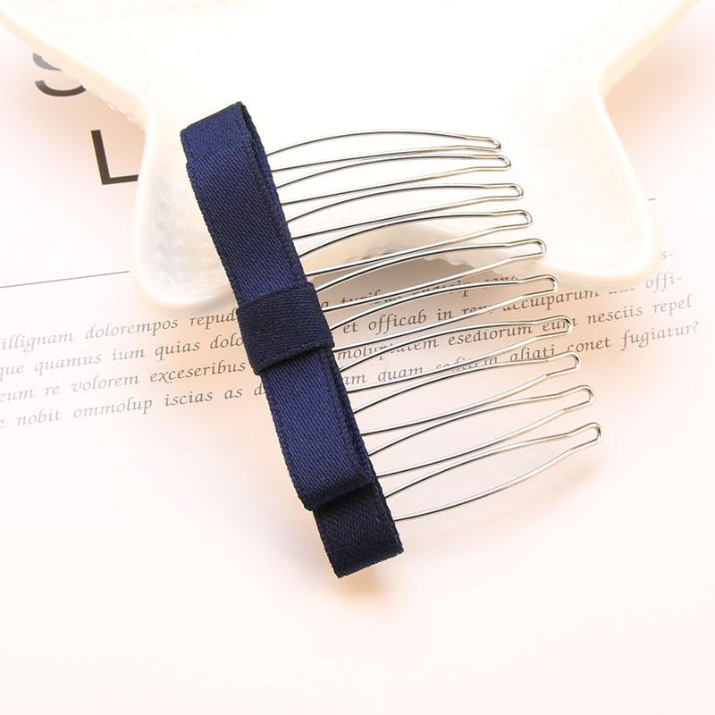 2pcs Bow Hair Comb Hair Clip Headdress Hair Clip