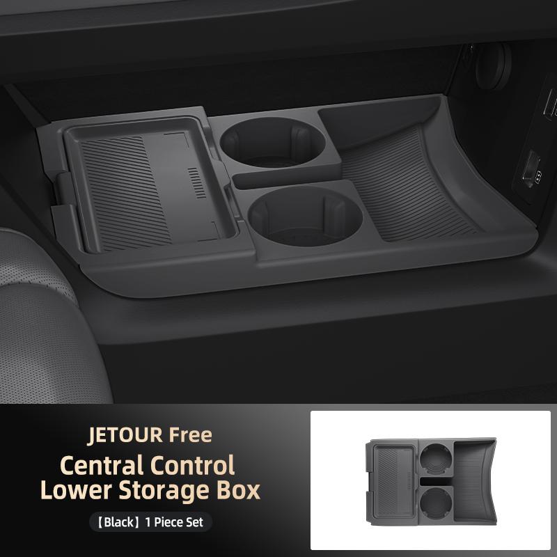 Suitable for 25 Models of Jietu Shanhai T1 Central Control Storage Box, Free Car Supplies and Restoration Accessories