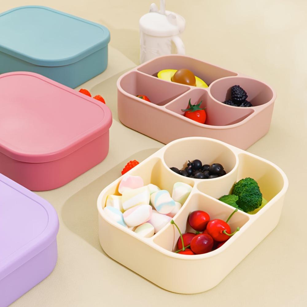 Leak Proof Lunch Container Heat Resistant Picnic Box Portable Food Box Student