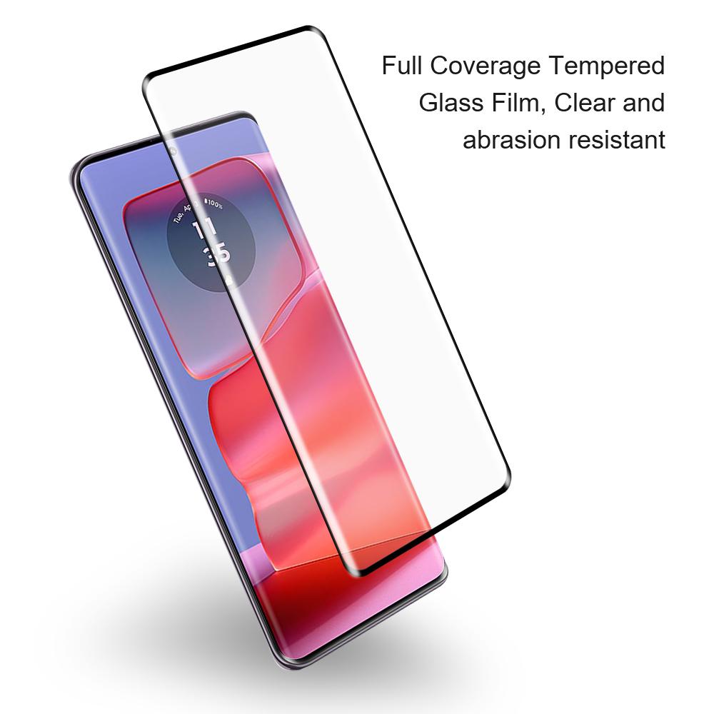 AMORUS Displayschutzfolie für Edge 60 5G/60 Pro 5G/60 Fusion 5G/60s 5G/50 5G/50 Pro 5G ,3D Gebogene Hartglasfolie