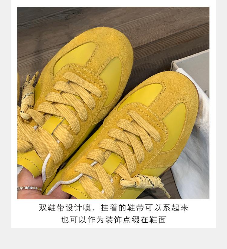 Grape Mother Autumn New Wear High-end Temperament Soft-soled Sports Shoes 2025 Fashion Retro Moral Training Shoes Versatile