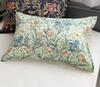 Romance Kosugi Pillowcase (70 X 50 Cm), Green, V&A (Victoria & Albert Museum) "Iris," Made In Japan