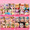 Face Body Paint Palette Professional Flash Non Toxic Safety Tattoos Paint Party Decoration Artist Fancy Makeup Set