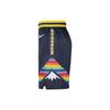 Nike NBA Logo Print Straight Basketball Shorts Fan Edition 21-22 Season Denver Nuggets Men Shorts Navy-Blue DB4132-419