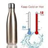 12oz 17oz 26oz 35oz Stainless Steel Water Bottles Sports Thermos Insulated Bottles Keep Cold for 24 Hours and Hot for 12 Hours
