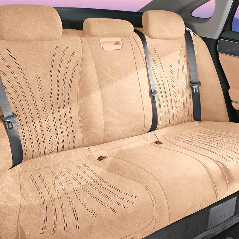 BYD Han L All-Season Suede Car Seat Cushions - Half Surround, 5-Seater