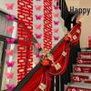 Bridal Chamber Stair Railing Decoration Set for Indoor Engagement & Wedding Celebration
