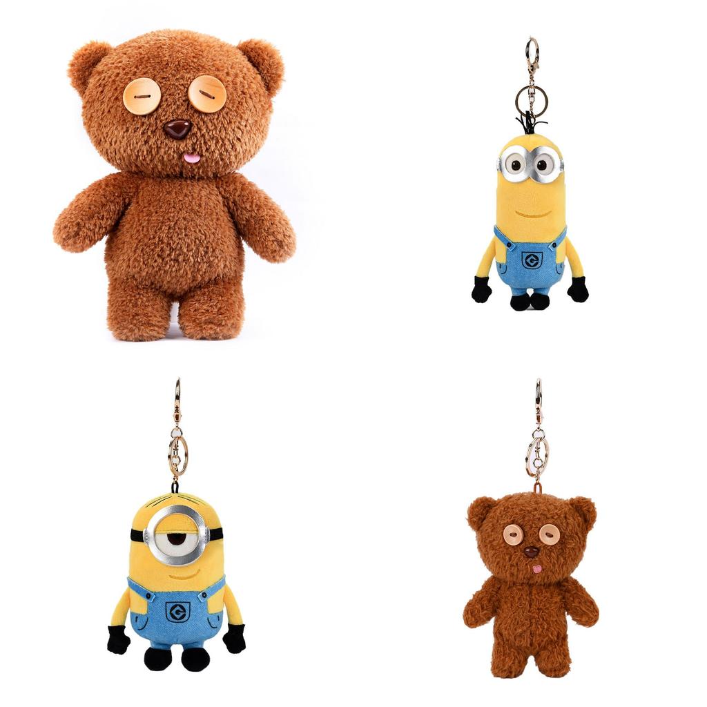 Αξιαγάπητο Κουκλάκι Minions Αρκουδάκι Μπρελόκ Χαριτωμένο Κούκλα Αρκουδάκι Τιμ Δώρο Για Παιδιά Και Συλλέκτες