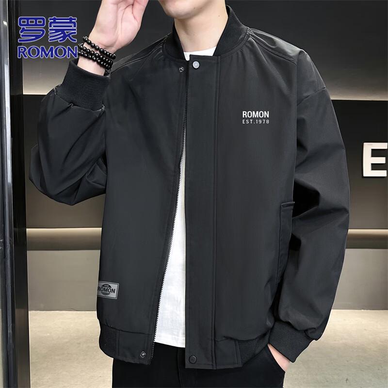 ROMON Men's 2024 Fall Business Casual Workwear Jacket