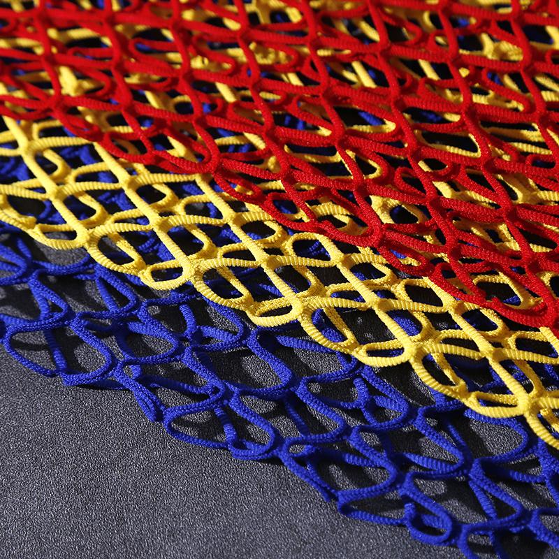 Tessuto a Rete Larga per Pesca 50X150Cm Tessuto a Rete Vuota Elastica Materiale per Abiti Pantaloni Costumi Rete Elastica per Vestiti