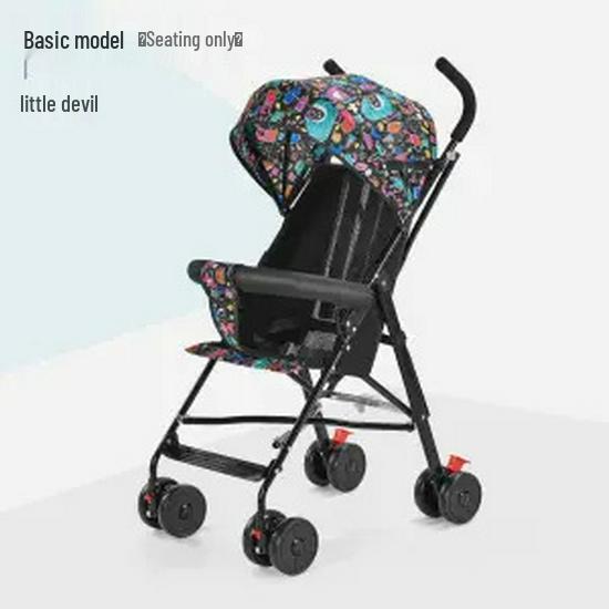 Lightweight Folding Baby and Toddler Umbrella Stroller with Recline Feature