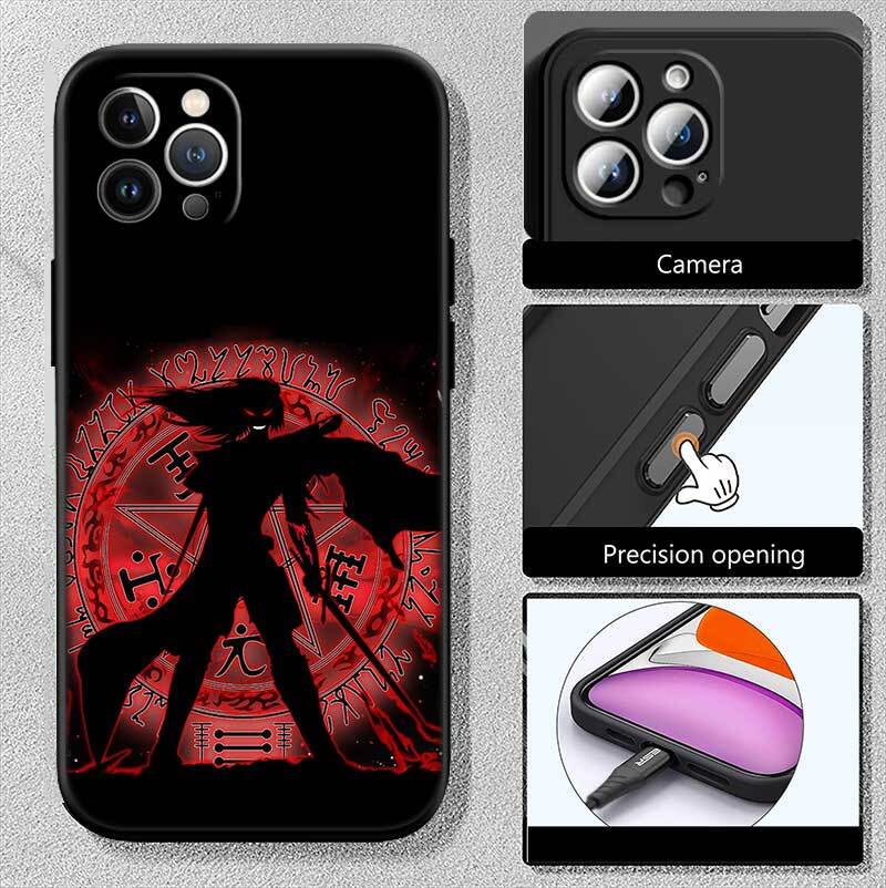 Hellsing Case for Samsung Note 20 10 S25 Plus Ultra Lite FE M20 M21 M30 M31 M51 A11 A26 A51 A52 A53 A56 A70 A71 A72 A73
