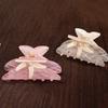 Colorful Starfish Hair Grab Large Acrylic Shark Clip Cute Pearl Hair Claw  Back Head