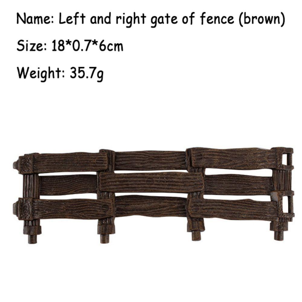 Fence Accessories Simulation Ranch Fence Decoration Ranch Fence Model  Sand Table