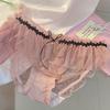Women's Lace Mesh Breathable Women's Sexy Underwear Women's Summer Thin Underwear