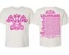 Lolla Guide Lineup Boxy Natural Hemd Fan-Geschenk S-5XL Nachdruck