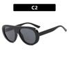 New In Oval Sunglasses for Men Women Fashion Retro  Design Shades Eyewear Female Candy Color Goggle UV400 Sun Glasses