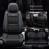Full-Cover Leather Car Seat Cushion - Ice Silk, Universal Fit, Five Seats