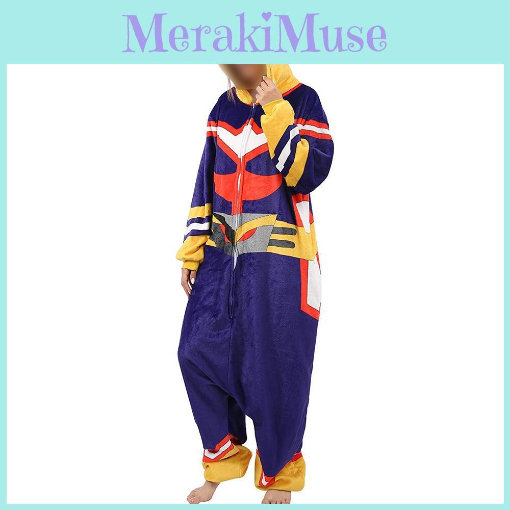 All Might Anime Costume Sleepwear Halloween Teen Cosplay Props