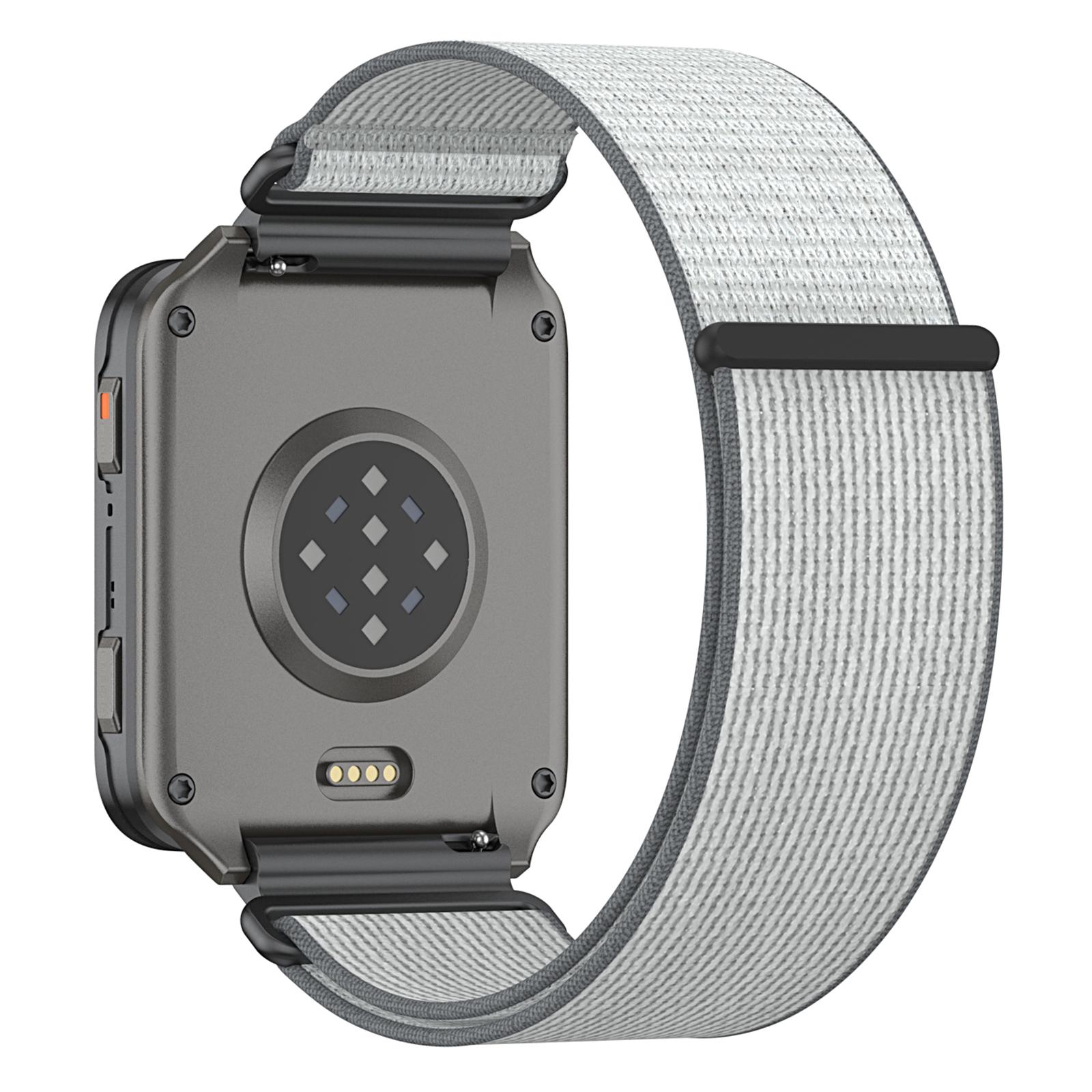 

Для Garmin Venu X1 Нейлоновый ремешок-петля с металлическим коннектором Быстросъемный Дышащий ремешок для часов