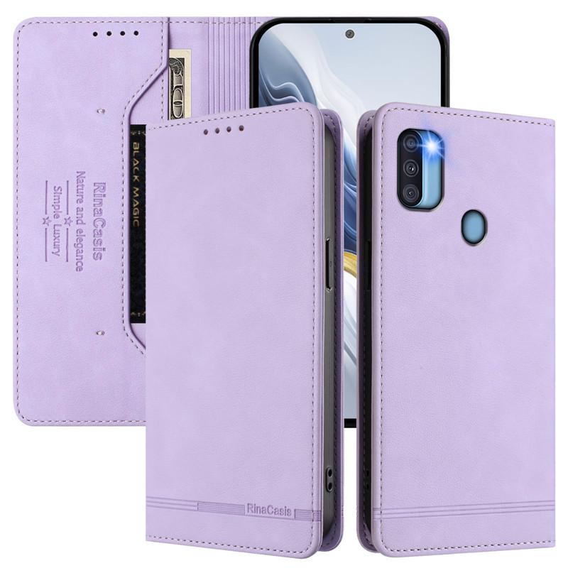 Leder Retro Diebstahlsichere Brieftasche Flip Case Für Samsung Galaxy A31 A41 A21S A11 A01 A51 A71 5G A81 A91 M40s M60s M80S Handyhülle