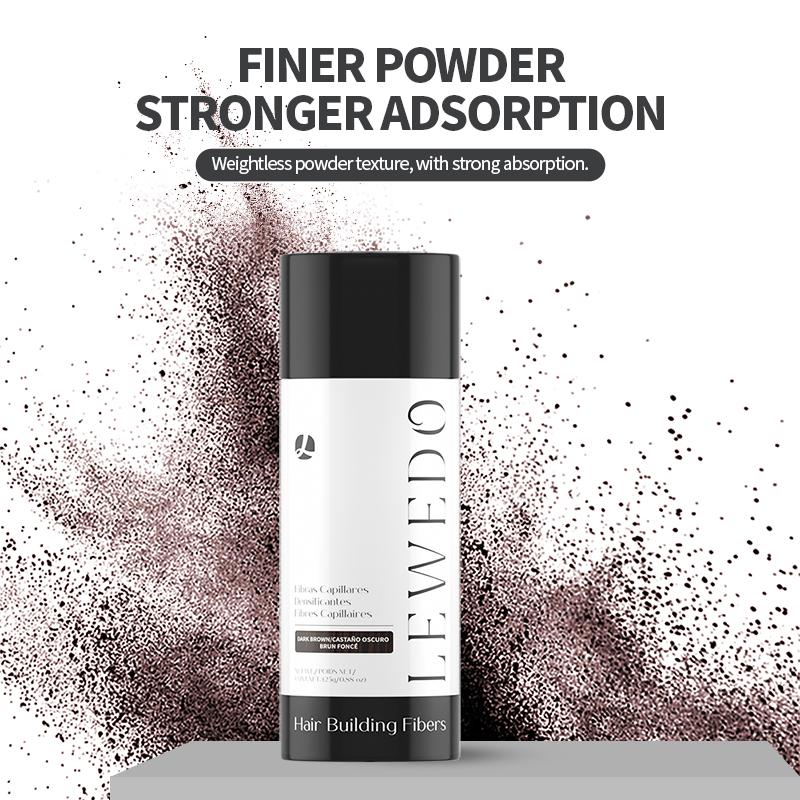 Hair Fibers Regrowth Powders Hair Building Fiber Blender Conceal Styling Fiber Professional Hair Treatment Unisex Hair Loss Products