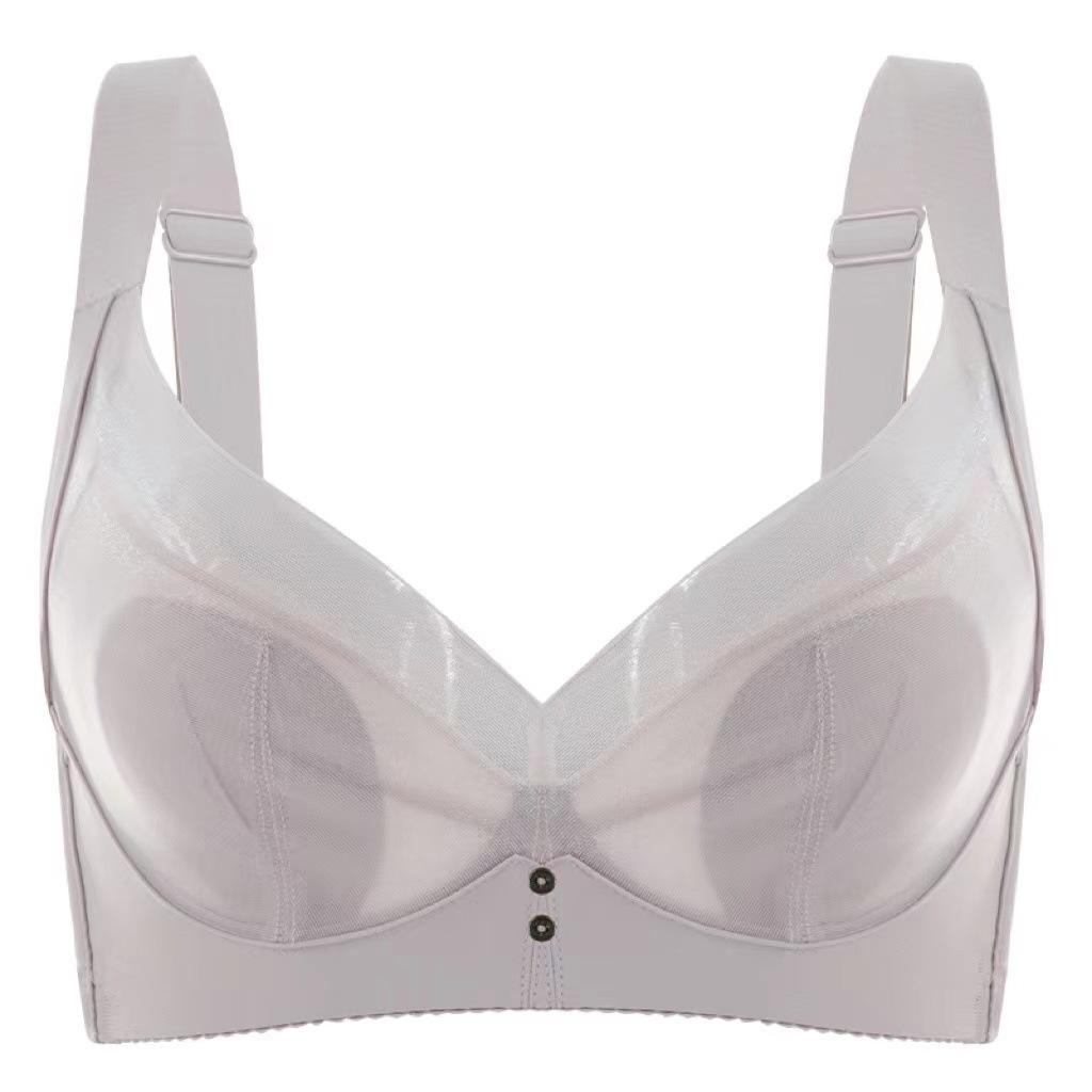 Thin Plus Size Bra for Women E Cup Gather Adjustable Latex Bra Push Up Bra Invisible Bra Fancy Underwear Sensual Lingerie Woman