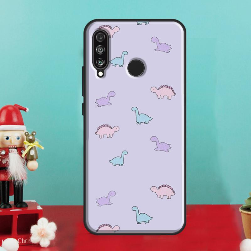 Cute Dino For Huawei Nova 5T 10 9 SE 12s 11i 12i Y91 Y90 Y60 Y70 Y72 Y61 P20 P30 P40 Lite P60 Pro Case
