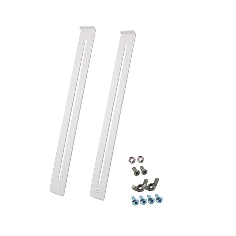 652F Adjustable Steel Drawer Support Brackets Fixes Sagging Bottom For Drawers