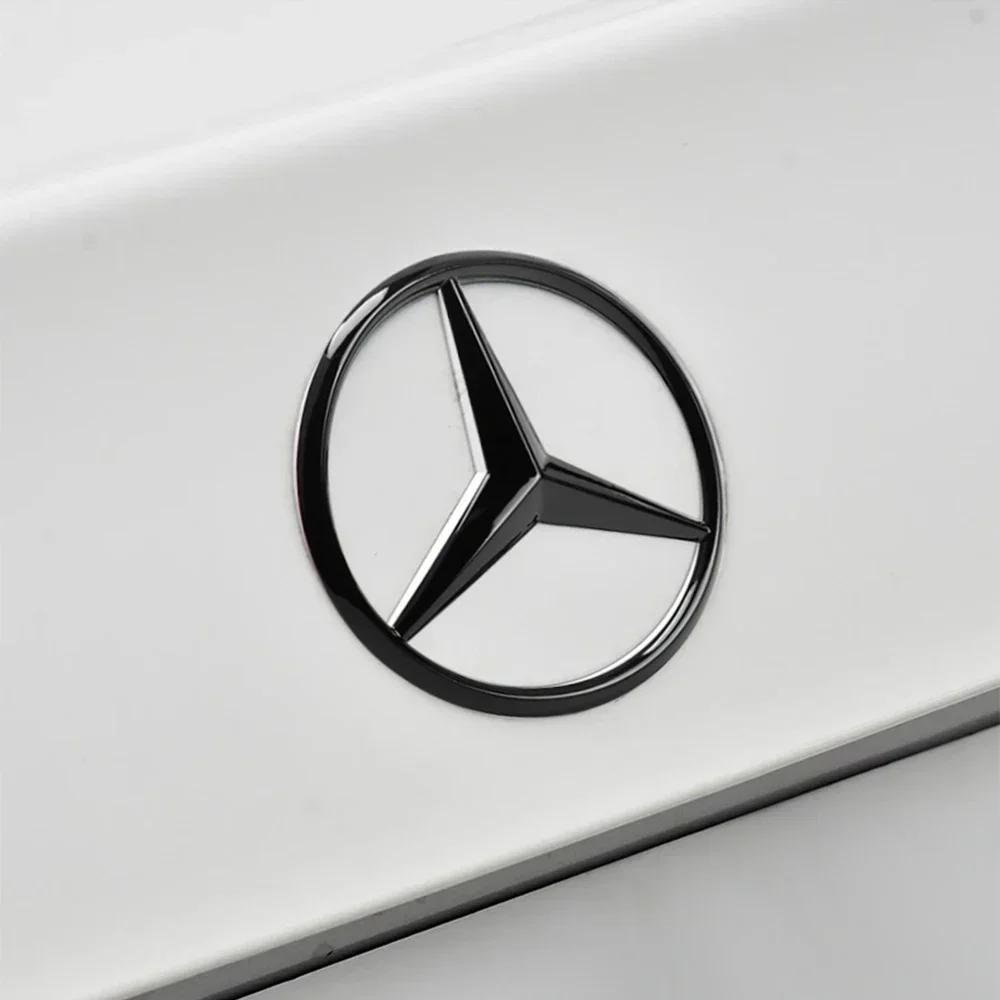 8cm ABS Car Rear Decal Trunk Emblem Sticker for Mercedes Benz W204 New GLS SLK CLASS CLS500 CLS400 CLS550 CLS350 CLS63 2012-2018