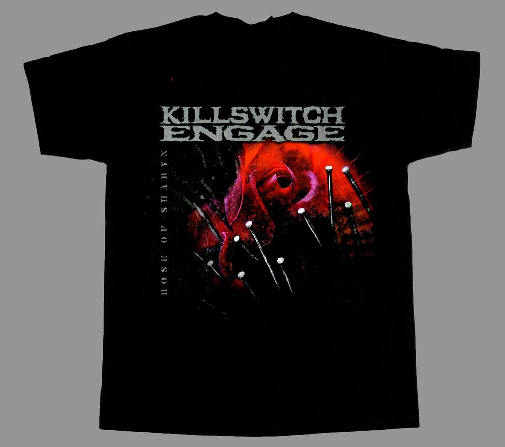 Killswitch Engage Rose Of Sharyn Band Black S-2345XL Unisex T-shirt BO1246 Unisex T-Shirt S