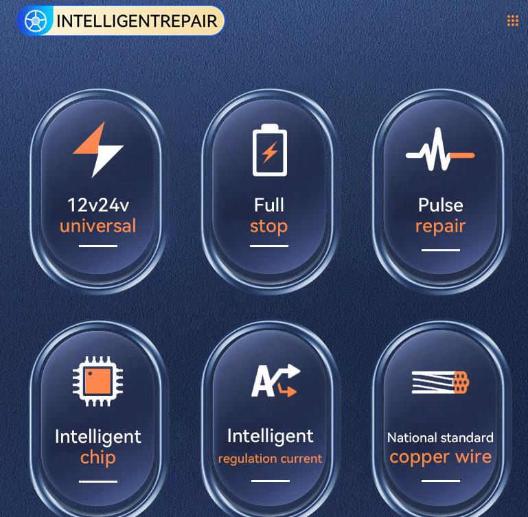 12V24V 220W Motorcycle Battery Automatic Charger Car Battery Fully Automatic High Frequency Intelligent Pulse Charger LCD Display High Power