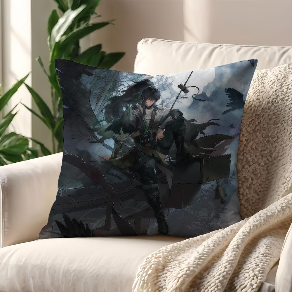 

Game Qiuyuan Wuthering Waves cushion cover Best Home Office Coffee Pillow Sofa Printing Decoration Room Shop Car Nordic Hit 30cmx30cm