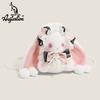 Light Luxury Super Cute Rabbit Plush Doll Crossbody Bag, High-value Cartoon Backpack, Ideal Birthday Gift