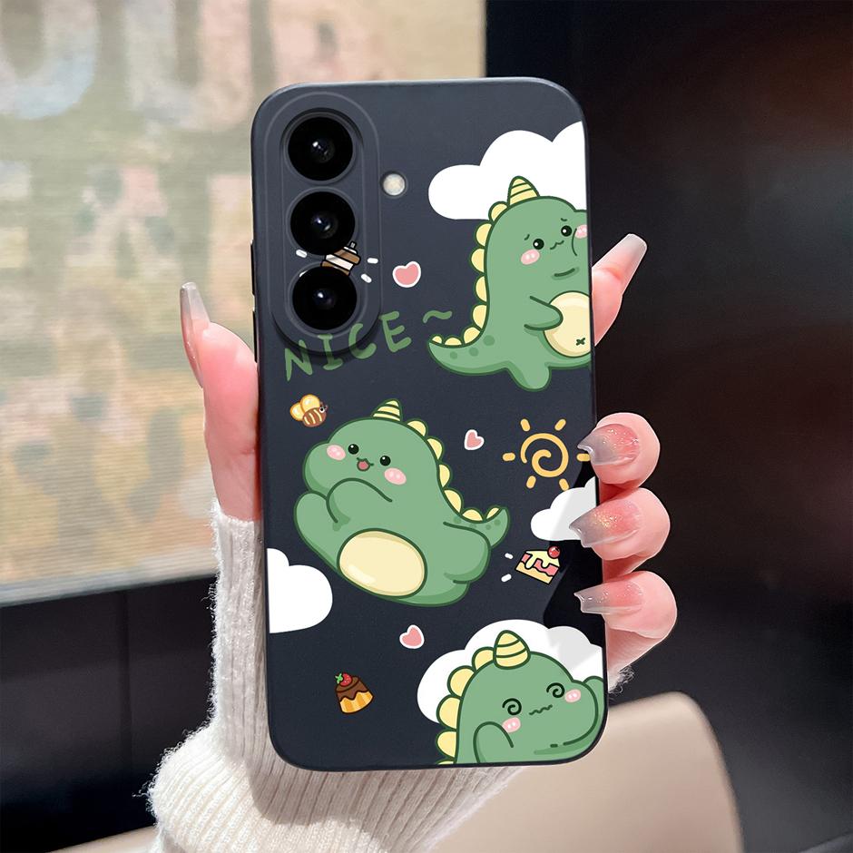 Hülle Für Samsung Galaxy S26 Plus Ultra Cartoon Blumenmuster Silikon Schutzhülle Für SamsungGalaxyS26 Plus S26Ultra Funda