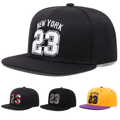Dijital 23 3D İşlemeli Moda Beyzbol Şapkası Spor Güneş Şapkası Snapback Şapka Ayarlanabilir Unisex Güneş Kovboy Şapkası