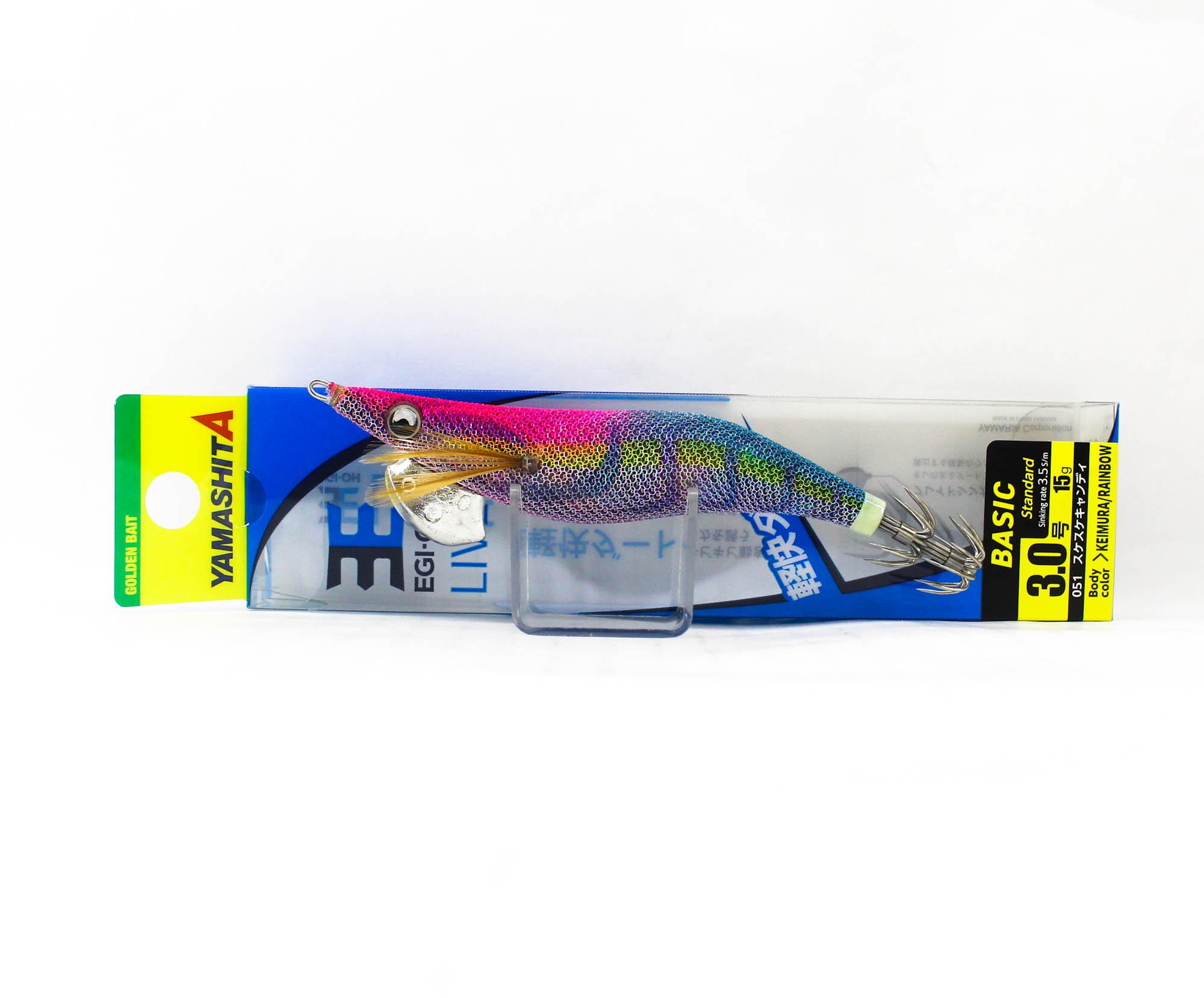 

Yamashita Live Egi-O King Squid Jig 3.0-15 grams-3.5 sec per m 051 (3688)