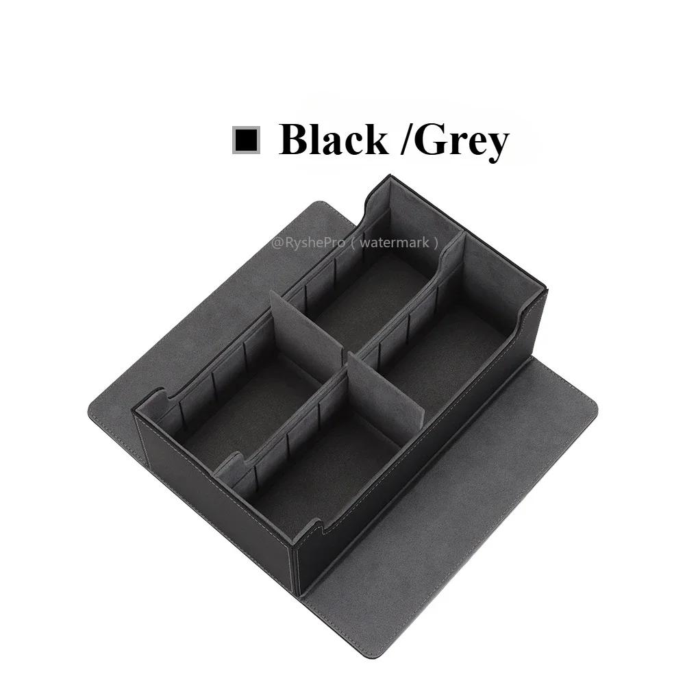 

Card Storage Box for Trading Cards 910+ PU Leather Commander Card Deck Case Magnetic Closure Card Holderb for Magic Game Cards