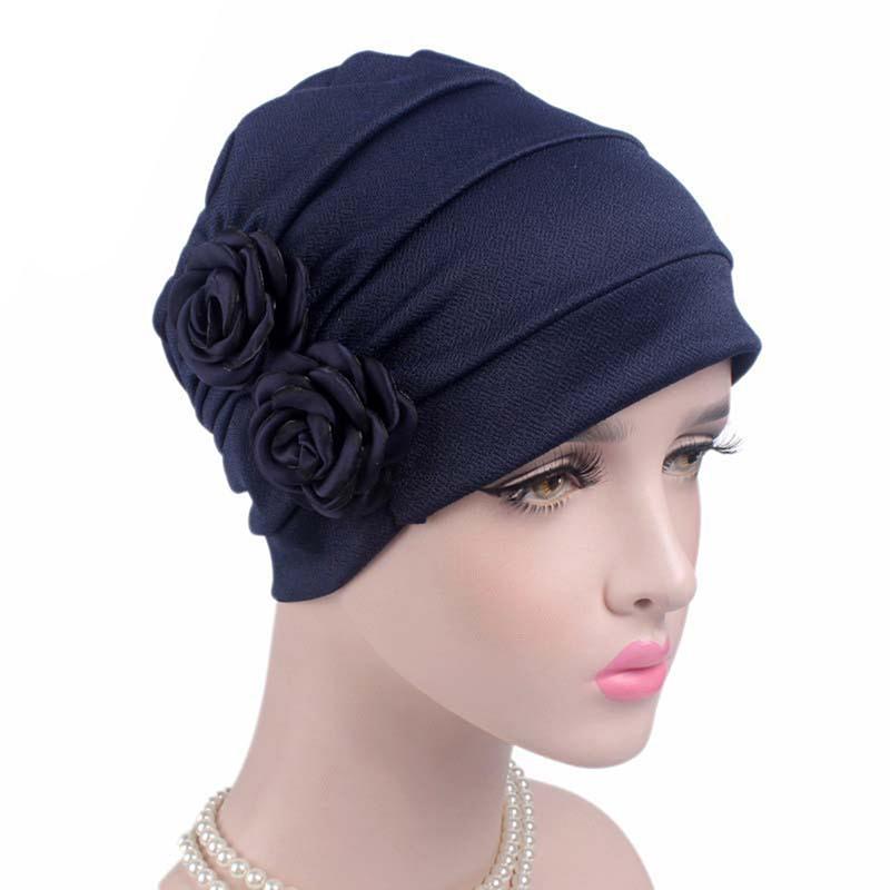 New Women Hijab Turban Hat Lady Cancer Chemo Hair Loss Cap Head Scarf Wrap Cover