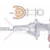 Baby Infant Clear Syringe Pacifier Medicine Dropper Dispenser Water Milk Feeder