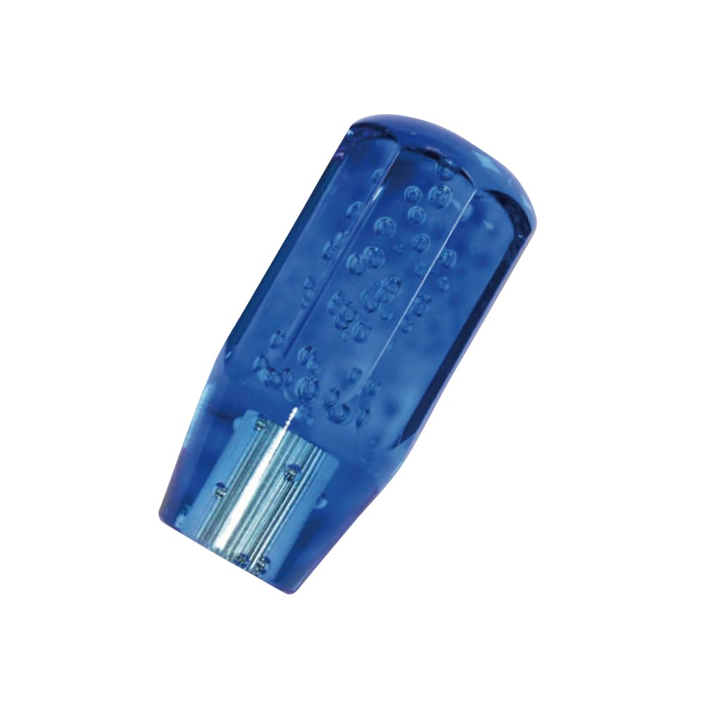 Crystal Foam Shift for New and Isuzu Elf Knob, Short, 100mm, Blue, Isuzu, Mitsubishi, Hino, Profia, Fuso, Canter, Fighter, (Ultra-Low PM)