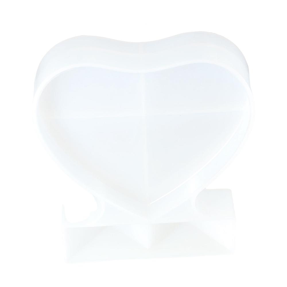 Holder Craft Handmade Love Heart Home Decoration Silicone Mould Photo Frame Mold Resin Epoxy Mold