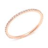 [Bnbgold] 14K/18K Slim 1.0mm Cubic All-Band Silver Ring Npr29754